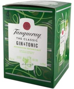 TANQUERAY GIN & TONIC RTD 4PK